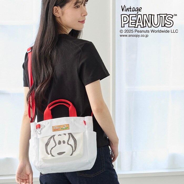 WHITE ルートート スヌーピー ROOTOTE 8508 通販 トートバッグ
