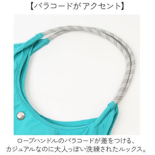 キャメルxネイビー OSAMU GOODS トートバッグ 通販 トートバック サブバッグ エコバッグ オサムグッズ 原田治 ロープハンドル バッグ ナイロン 刺繍バッグ かわいい 軽量 軽い 撥水 キ_4