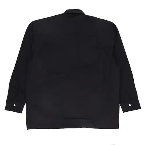 BLACKA Lサイズ BALL シャツ ボール 65750 通販 長袖シャツ ビッグサイズ オーバーサイズ カジュアルシャツ ジャンパー メンズ ブランド 無地 ワンポイント 秋冬 秋 冬 暖かい _6