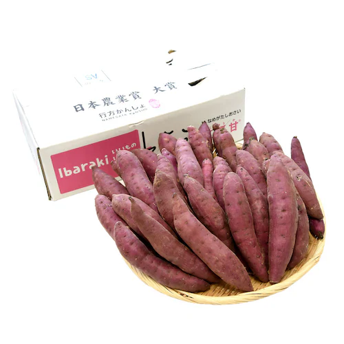 茨城県より産地直送 JAなめがたしおさい さつまいも「紅優甘 (べにゆうか)」 Sサイズ 5キロ(25本から30本) 送料無料 さつま芋 サツマイモ 薩摩芋_1