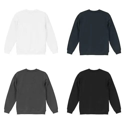 165.スミ XLサイズ スウェットメンズ 通販 トレーナーメンズ ラグランスリーブ ユナイテッドアスレ クルーネックスウェット 無地スウェット 裏パイルスウェット ルームウェアメンズ トレーナー_8