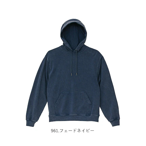 960.フェードグレー XLサイズ ユナイテッドアスレ パーカー 通販 メンズプルオーバー レディースパーカー ヴィンテージ風 フェードウォッシュ 裏パイル仕様 コットン100 8.8オンス ボリュー_14