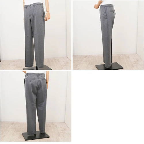 CHARCOAL Sサイズ URBAN SQUARE パンツ 66345 通販 アーバンスクエア スラックス メンズ ズボン トラウザーパンツ ビジカジ オフィスカジュアル 通勤 軽い 軽量 ビジネス_9
