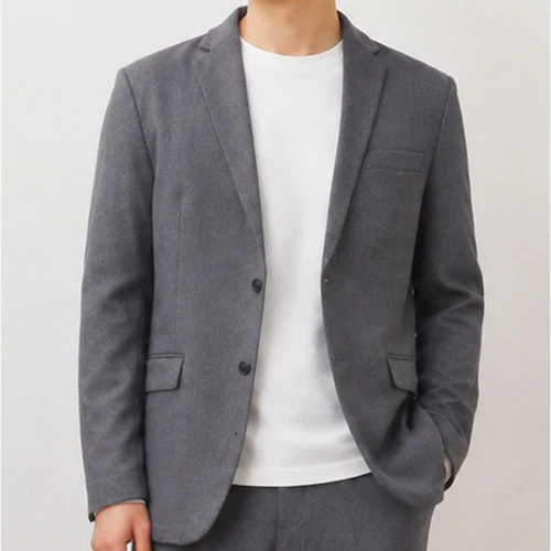 GREY Mサイズ URBAN SQUARE ジャケット 66344 通販 アーバンスクエア テーラードジャケット テーラード メンズ ビジネス ビジカジ 通勤 ビジネスカジュアル オフィスカジュアル_12