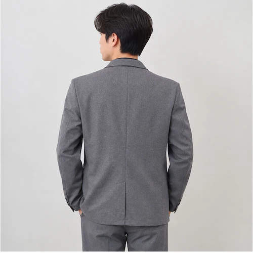 GREY Mサイズ URBAN SQUARE ジャケット 66344 通販 アーバンスクエア テーラードジャケット テーラード メンズ ビジネス ビジカジ 通勤 ビジネスカジュアル オフィスカジュアル_13