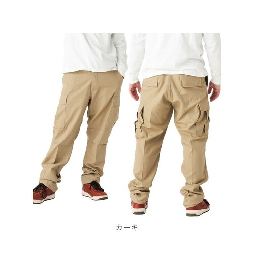 カーキ XLサイズ ロスコ BDUパンツ ROTHCO 59 通販 カーゴパンツ ミリタリーパンツ リップストップ ロングパンツ 長ズボン 軍パン 作業着 コンバットパンツ サバゲー 服装 ポケット多_14