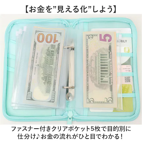 サンリオ/ラインナップ マルチケース キャラクター 通販 通帳ケース カードケース カード入れ マルチ ケース やりくりポーチ 生活費管理 収納力抜群 大容量 診察券入れ 病院 通院 お薬手帳 ママ _2