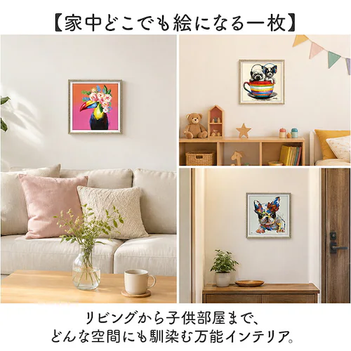 ギャル オイル ペイント アート S 通販 アートフレーム アートパネル アートボード オイルペイントアート Sサイズ 壁掛け 壁飾り 絵画 油絵 額入り 額付き インテリア おしゃれ 玄関 寝室 リ_2