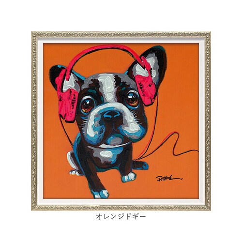 パープルレッドフォン オイル ペイント アート S 通販 アートパネル アートフレーム オイルペイントアート アートボード Sサイズ 壁掛け 壁飾り 絵画 油絵 額入り 額付き インテリア おしゃれ _13