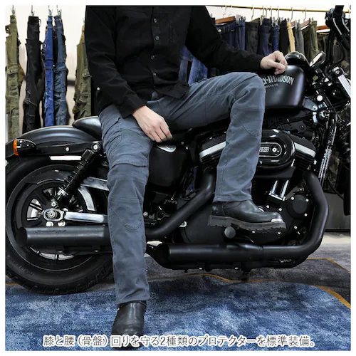 ブラック M バイクパンツ ライダーパンツ バイクウェア メンズ 通販 レディース ライダースパンツ ライディングパンツ レーシングパンツ プロテクター付 ジーンズ デニム パッド 膝パッド ライダー_2