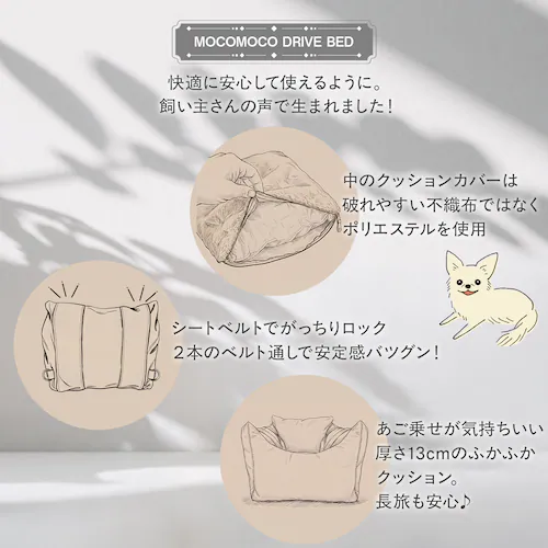 ペット用ドライブボックス ブルー_1