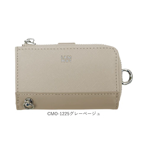 CMO-1225グレーベージュ L.R.M キーケース CMK-1225 通販 スマートキーケース キーカバー キーホルダー 小物入れ ポーチ 小銭入れ ミニポーチ コインケース メンズ レディース _13