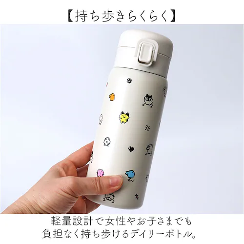 ハローキティxハイジ/ブランコ ワンプッシュタンブラー 350ml 通販 保温 保冷 ステンレス タンブラー 水筒 おしゃれ キャラクター 直飲み マイボトル 大人 キッズ ドリンクボトル 持ち運び _6