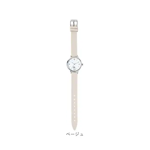 ベージュ スヌーピー 腕時計 PNT065 通販 field work リストウォッチ アナログ腕時計 シリコンウォッチ シリコンベルト 5気圧防水 かわいい おしゃれ シンプル キャラクター 通勤 _8
