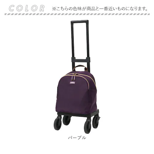 パープル レップ COCORO ショッピングカート 通販 コ・コロ 4輪ショッピングカート 4輪キャリーカート 4輪カート キャリーバッグ 買い物カート 四輪ショッピングカート お買い物カート 保冷 _9