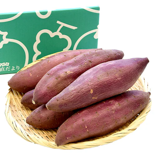 千葉県産 JAかとり シルクスイート Lサイズ 約2.5キロ(7本前後) 送料無料 さつまいも サツマイモ 薩摩芋 新芋【ご注文後3日から18日以内に発送します】_1