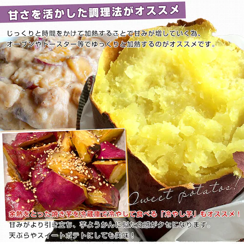 千葉県産 JAかとり シルクスイート Lサイズ 約2.5キロ(7本前後) 送料無料 さつまいも サツマイモ 薩摩芋 新芋【ご注文後3日から18日以内に発送します】_6