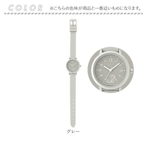 ベージュ スヌーピー 腕時計 PNT034 通販 field work リストウォッチ アナログ腕時計 シリコンウォッチ 日本製ムーブメント ラバーベルト シリコンベルト おしゃれ かわいい キャラク_7