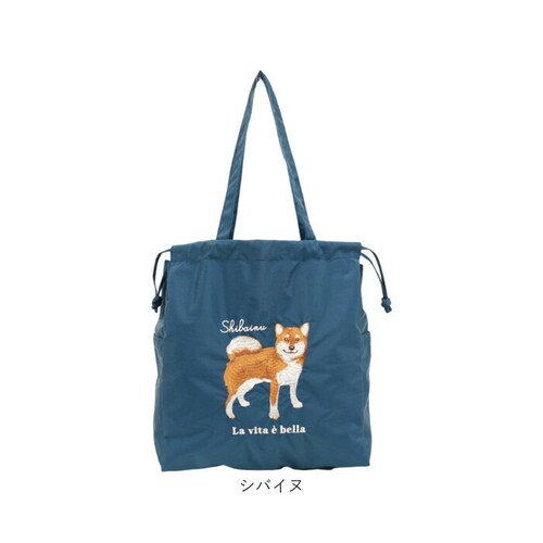 ハチワレ トートバッグ 刺繍 アニマル 通販 トートバック 巾着 手提げ トート マザーズバッグ マザーズバック アニマル刺繍 軽い 軽量 サブバッグ サブバック ししゅう かわいい 可愛い アニマル_15