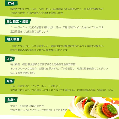 ニュージーランド産 ゼスプリ・グリーンキウイ 大玉 1.8キロ以上(14玉) 送料無料 クール便 キウイフルーツ ヘイワード 完熟キウイ_5