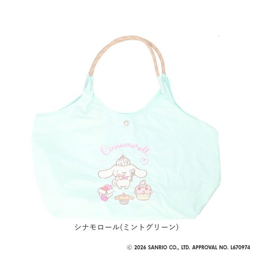 ハローキティ(ライトグレー) トートバッグ レディース 通販 サブバッグ エコバッグ サブバック子供 子ども 買い物バッグ トートバック 折り畳み コンパクト エンブロイトート マザーズバッグ マザー_13