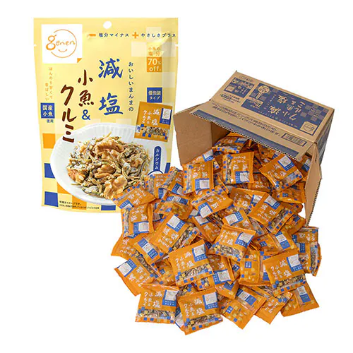 減塩小魚&クルミ 徳用BOX_0