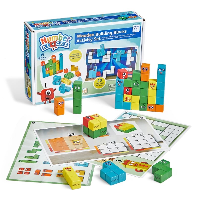 Numberblocks 算数おもちゃ ナンバーブロックス 木製ブロック アクティビティセット