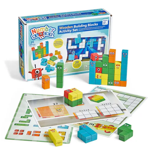 Numberblocks 算数おもちゃ ナンバーブロックス 木製ブロック アクティビティセット【代引き不可】_0