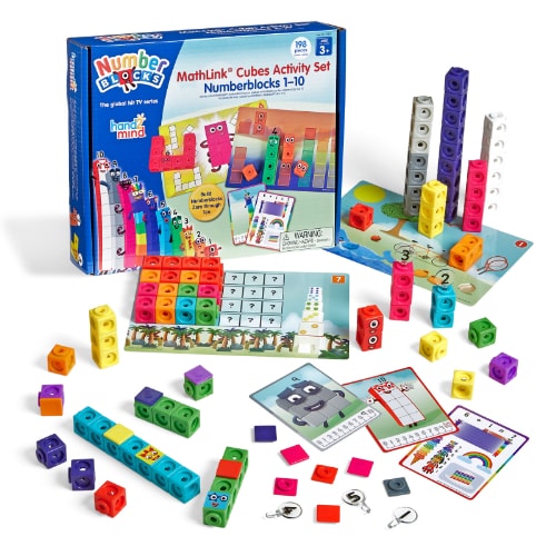 Numberblocks 算数おもちゃ マスリンクキューブナンバーブロックスアクティビティセット1-10日本語ガイド付き_0