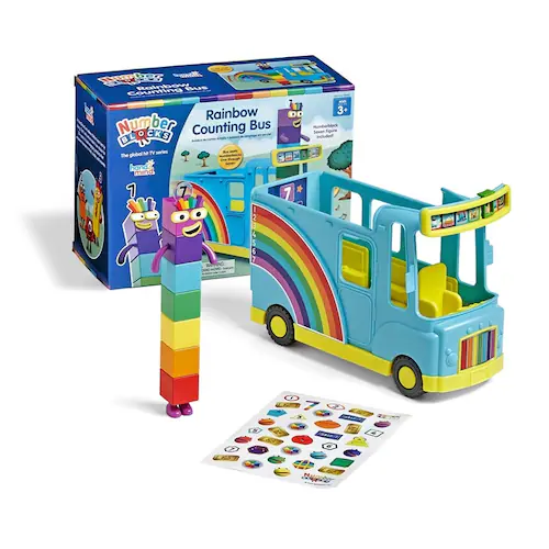 Numberblocks 算数おもちゃ ナンバーブロックスレインボーカウンティングバス【代引き不可】_0
