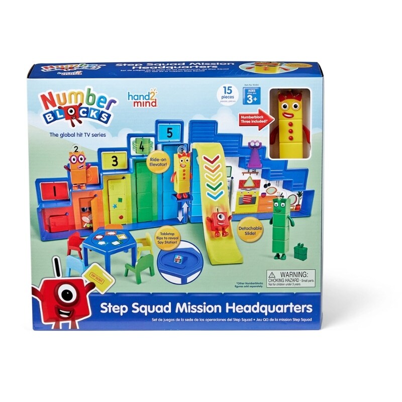 Numberblocks 算数おもちゃ ナンバーブロックス ステップスクワッドミッション