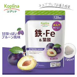 コプリナ 鉄・Fe&葉酸 240粒 120日分