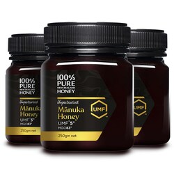 100% Pure New Zealand Manuka Honey UMF5+ }kJnj[ 250g 3Zbg