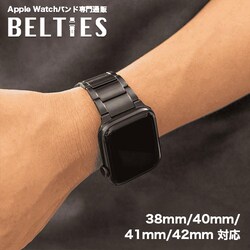 �yBELTIES�z�A�b�v���E�H�b�`�o���h Apple Watch�p 38mm/40mm/41mm/42mm �u���b�N �}�O�l�b�g ���� �`�^�� ���^�� �y�� Ultra2 / Ultra / 10 / 9 / 8 / 7 / 6 / 5 / 4 / 3 / 2 / 1 / SE2 / SE �Ή� �N���V�b�N�}�O�l�b�g�`�^���o���h �x���e�B�[�Y