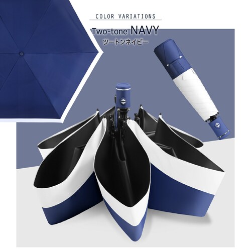 【形状記憶でカンタン収納】 日傘 完全遮光 折りたたみ 軽量 自動開閉 晴雨兼用_0