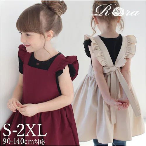 WINE L �G�v�����h���X �q�ǂ� �ʔ� �G�v���� �h���X �q�� 5014-19-55 �G�v���������s�[�X �����s�[�X �t���� �L�b�Y ���̎q �M���U�[ ���� �I�V���� ���� ������� ���킢�� _0