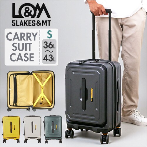 5LAKES&MT �X�[�c�P�[�X �ʔ� �L�����[�P�[�X �L�����[�o�b�O 310-4010 36L 43L �@���������� �t�����g�I�[�v�� �y�� �g�� tsa���b�N �É� �X�g�b�p�[�t�� �����Y �g���x_0