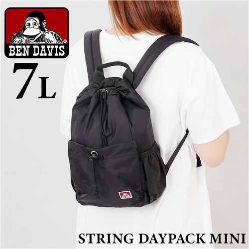 �x���f�C�r�X BEN DAVIS �����b�N BDW-8385 �ʔ� �����b�N�T�b�N �f�C�p�b�N �o�b�N�p�b�N STRING DAYPACK MINI �~�j�����b�N ���f�B�[�X �����Y ������ �u�����h_0