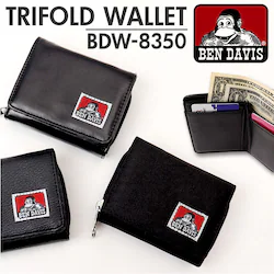 BLACK ���z �x���f�C�r�X BEN DAVIS BDW-8350 �ʔ� �O�܂���z 3�܂���z �O�܂� �~�j���z ������ �T�C�t �����z �܂���z �܂肽���ݍ��z �R���p�N�g ������ ������ �����Y ���f�B�[�X ������� �V���v��