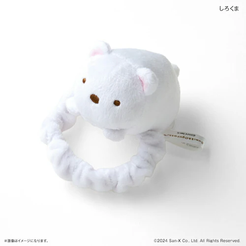 すみっコぐらしグッズ 通販 すみっコぐらし シュシュ キャラクター 髪飾り ぬいぐるみシュシュ ちょこんぐるみシュシュ かわいい まとめ髪 大きめ ヘアアクセサリー おしゃれ 洗顔 まとめる ヘアケア_0