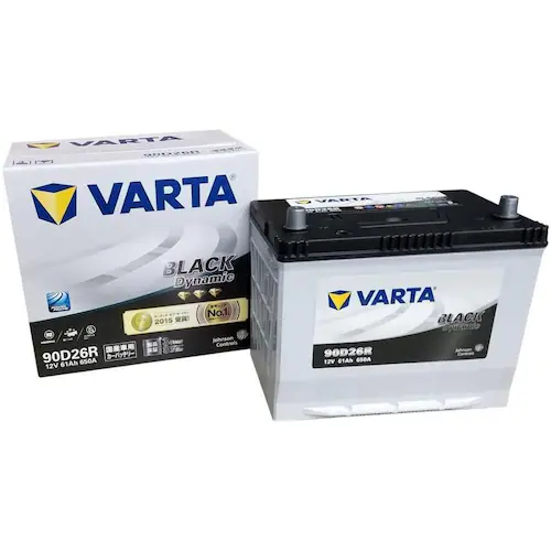 VARTA 90D26R BLACK DYNAMIC 国産車用バッテリー_0