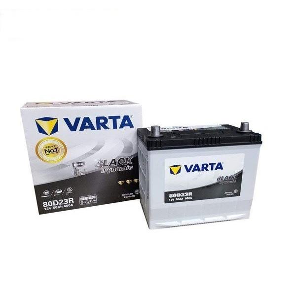 VARTA 80D23R BLACK DYNAMIC ���Y�ԗp�o�b�e���[