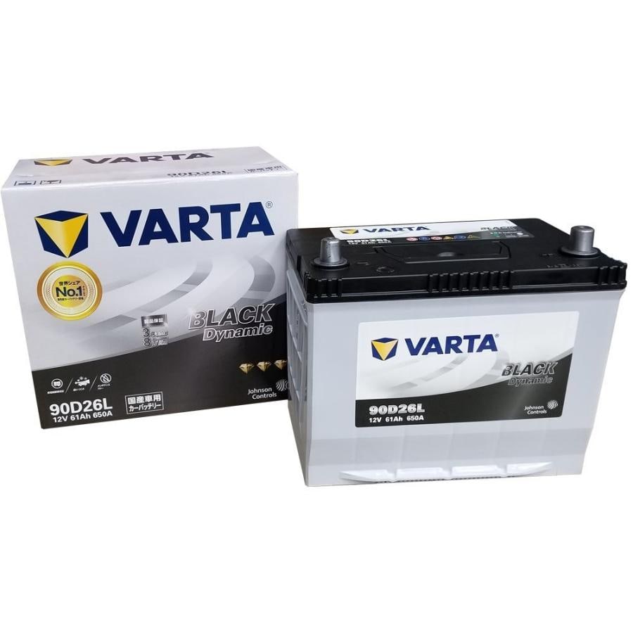 VARTA 90D26L BLACK DYNAMIC ���Y�ԗp�o�b�e���[