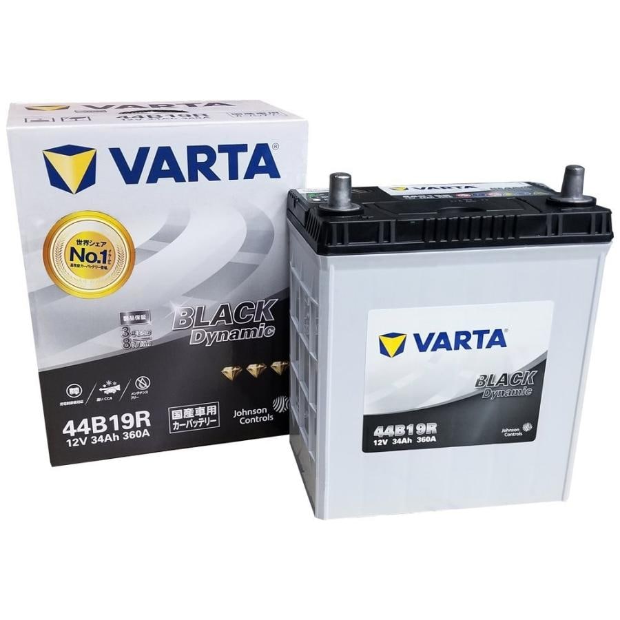 VARTA 44B19R BLACK DYNAMIC ���Y�ԗp�o�b�e���[
