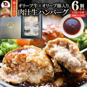�I���[�u�� �n���o�[�O 150g�~6�� �\�[�X�t��
