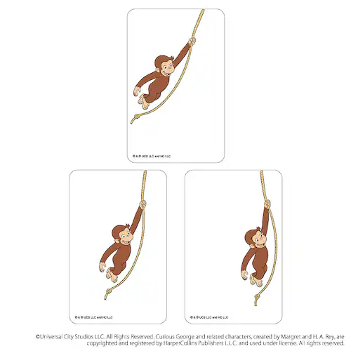 ������̃W���[�W �O�b�Y �ʔ� Curious George �N���A�J�[�h �܂�����S�ݓX�N���A�J�[�h 4947864052959 ������̃W���[�W08 �G�{�L�����N�^�[ ���킢�� ���� ������� _0