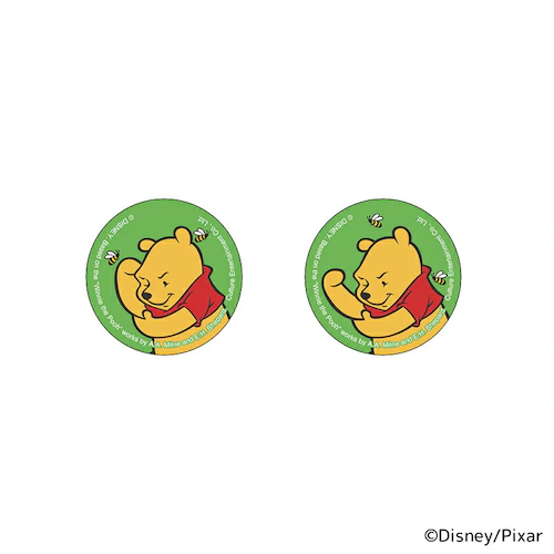 プーさん グッズ 通販 くまのプーさん 缶バッジ まじかる百貨店缶バッジ 4947864050566 くまのプーさん02 グリーン 緑 缶バッチ カンバッジ カンバッチ Disney ディズニー キャ_0