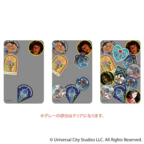 ET �O�b�Y �ʔ� E.T. �N���A�J�[�h �܂�����S�ݓX�N���A�J�[�h 4947864075613 the Extra Terrestrial05 �X�}�z ���� �J�[�h �f��O�b�Y �C�[�e�B�[ ������_0