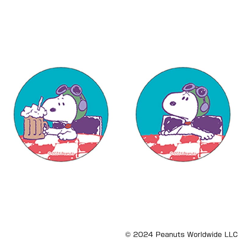 ビンテージ　スヌーピー 缶バッジ 12個セット SNOOPY（スヌーピー） 刺繍缶バッジ全12種 缶バッジ ピーナッツ