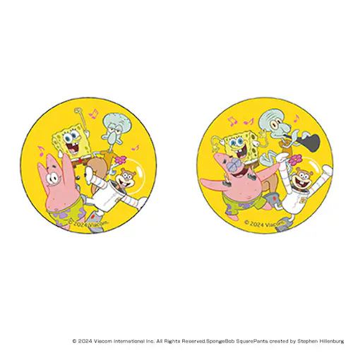 スポンジボブ グッズ 通販 スポンジ・ボブ 缶バッジ まじかる百貨店缶バッジ 4947864063610 スポンジ・ボブ05 缶バッチ カンバッジ カンバッチ SpongeBob キャラクターグッズ _0